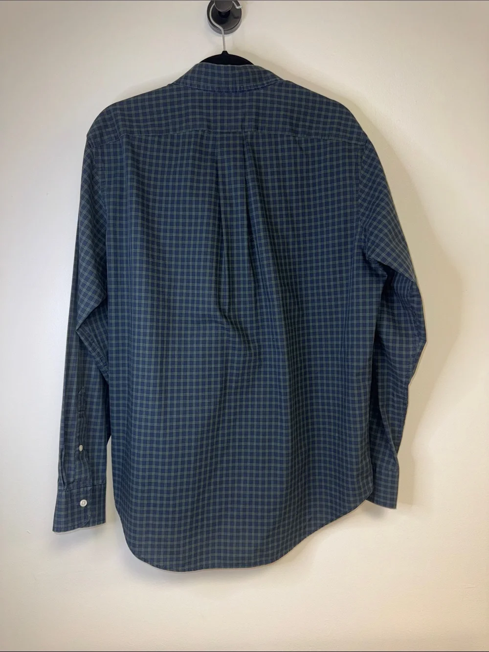 Ralph Lauren Blue-Green Plaid Button-Down Shirt